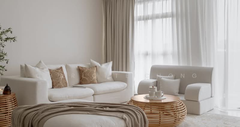 Servis Apartment untuk Dijual di TriTower Residence @ Johor Bahru Sentral - Charlotte Chong - Living Room - PropertyGuru.com.my