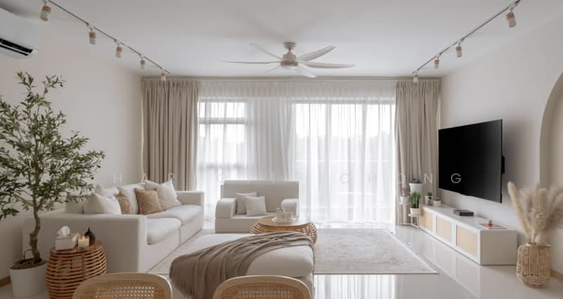 Servis Apartment untuk Dijual di TriTower Residence @ Johor Bahru Sentral - Charlotte Chong - Living Room - PropertyGuru.com.my