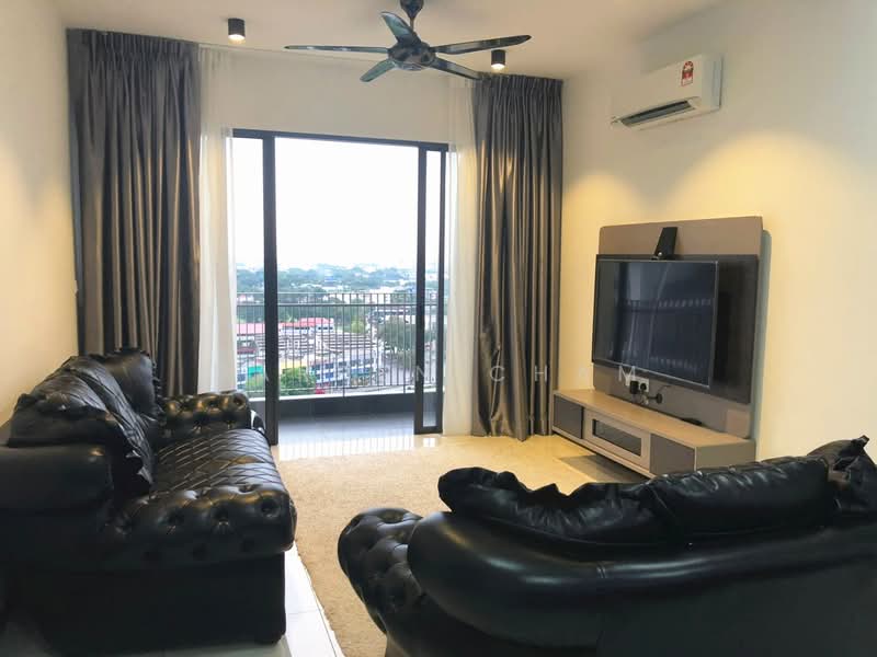 Servis Apartment untuk Disewa di Luminari - Darren Cham - Living Room - PropertyGuru.com.my