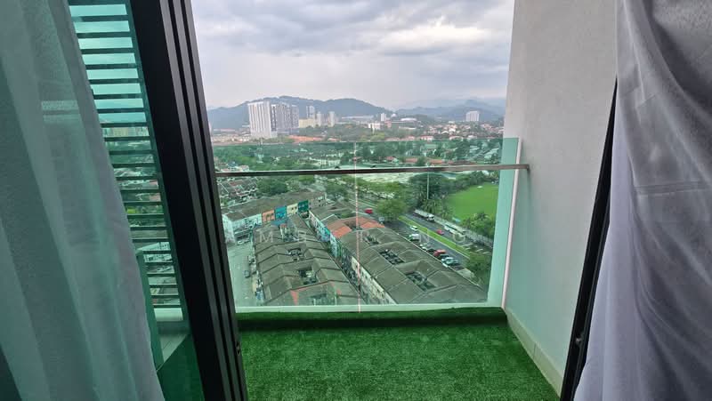 Service Residence for Sale at Danau Kota Suite Apartments - Amber Ng - Balcony - PropertyGuru.com.my