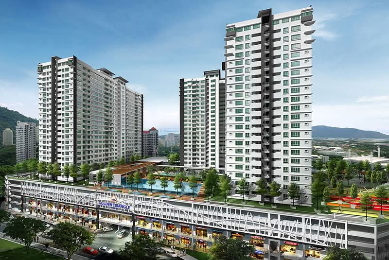 Kondominium untuk Dijual di The Golden Triangle Condominium - Cris Ng - Exterior - PropertyGuru.com.my