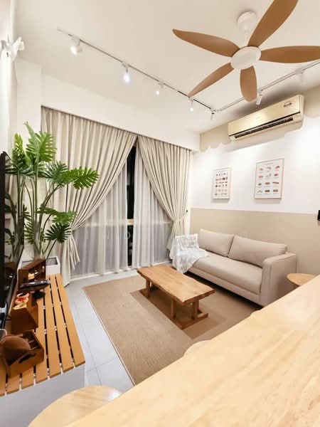 Service Residence for Sale at Afiniti Residences - Mindy Heng - Living Room - PropertyGuru.com.my