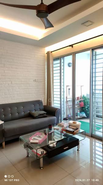 Condominium for Sale at Aman Heights Condominium - Foo Sek Mou - Living Room - PropertyGuru.com.my