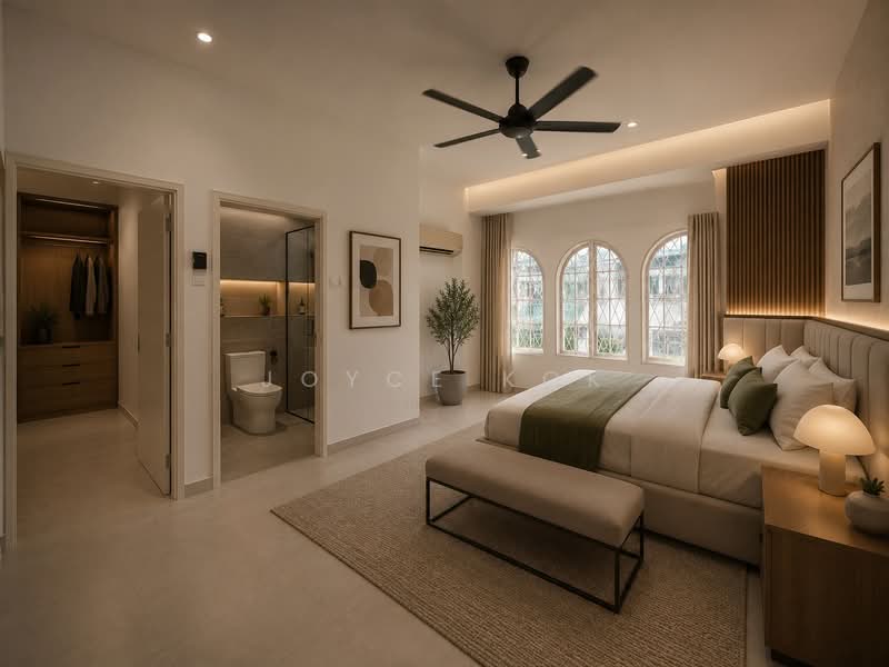 2-storey Terraced House for Sale in Usj 4 (Subang Jaya) - Joyce Kok - Suggested Interior - Master Room - PropertyGuru.com.my