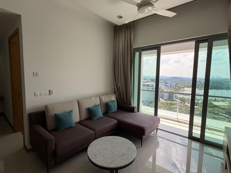 Service Residence for Sale at Southern Marina Residences - Kia . - Living Room - PropertyGuru.com.my