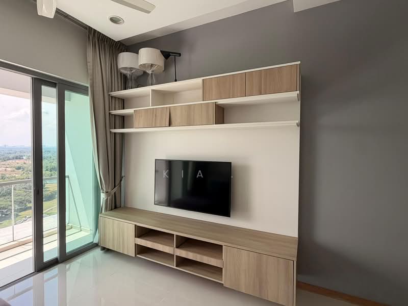 Service Residence for Sale at Southern Marina Residences - Kia . - Living Room - PropertyGuru.com.my
