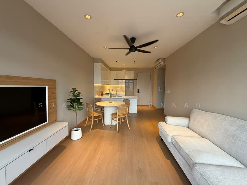 Service Residence for Sale at Serini Melawati - Sharifah Jannah - Living Room - PropertyGuru.com.my