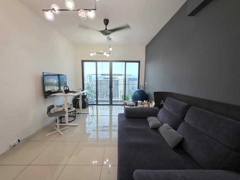 Servis Apartment untuk Dijual di Savio @ Riana Dutamas - Leslie Kua - Living Room - PropertyGuru.com.my
