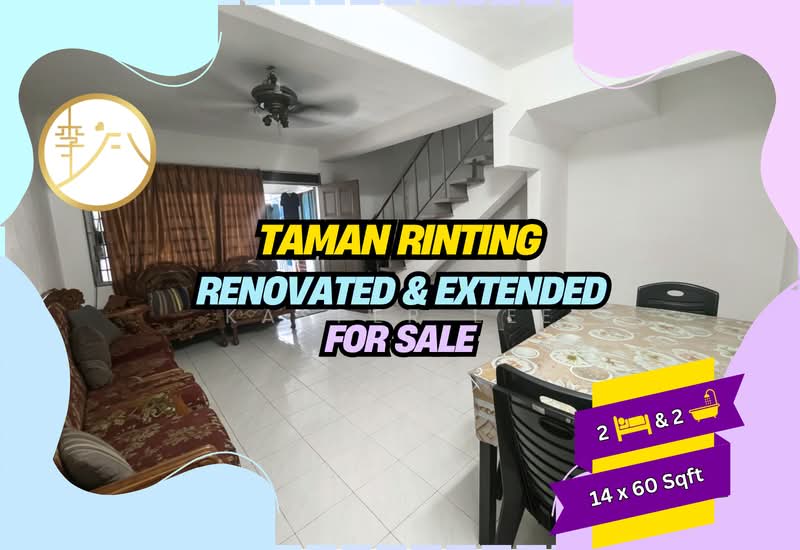 Rumah Teres 2 Tingkat untuk Dijual di Taman Rinting (Masai) - Kasper Lee - Living Room - PropertyGuru.com.my