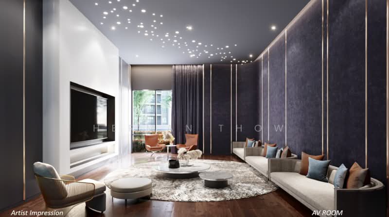 Servis Apartment untuk Dijual di Interpoint - Herman Thow - Living Room - PropertyGuru.com.my