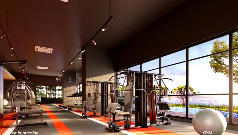 Servis Apartment untuk Dijual di Interpoint - Herman Thow - Gym - PropertyGuru.com.my