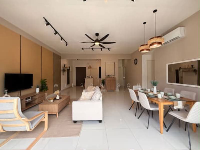 Kondominium untuk Disewa di Ferringhi Residence 2 - Wilson Goh - Living Room - PropertyGuru.com.my