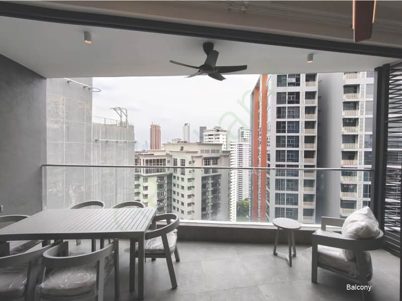 Service Residence for Rent at Skylon Residences - Olivia Tan - Balcony - PropertyGuru.com.my