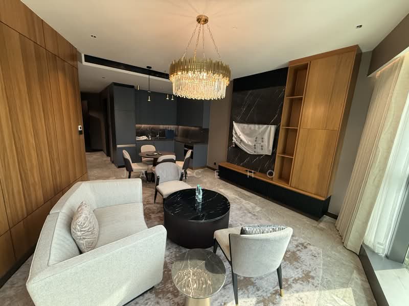 Servis Apartment untuk Disewa di Orion Residence Bukit Bintang - Janice Ho - Living Room - PropertyGuru.com.my