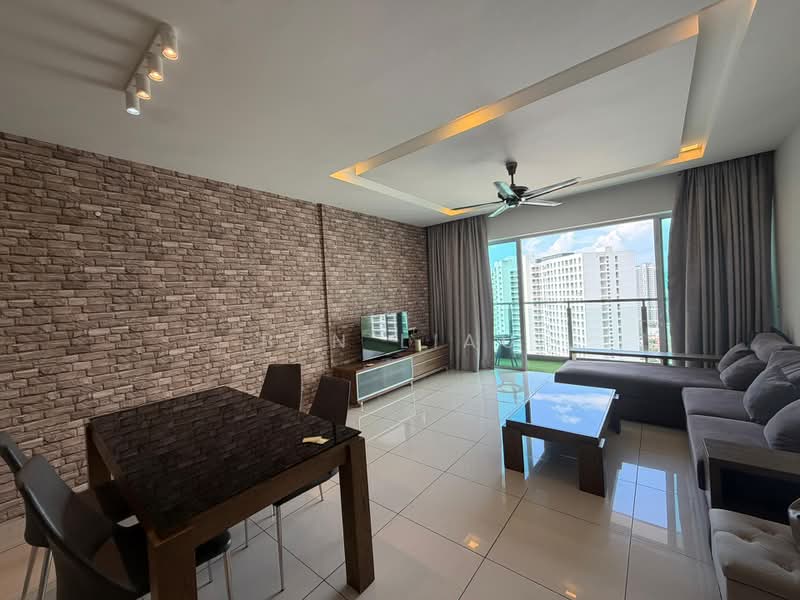 Kondominium untuk Disewa di The Latitude Condominium - Ben Liau - Living Room - PropertyGuru.com.my