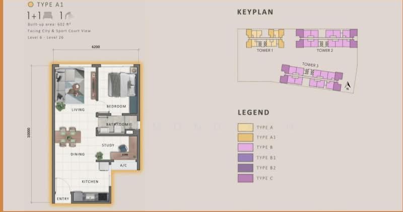 Service Residence for Sale at Topaz - Jasmond Koh - PropertyGuru.com.my