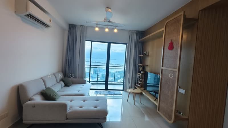 Kondominium untuk Disewa di Waterside Residence - Ang Lee Theng - Living Room - PropertyGuru.com.my