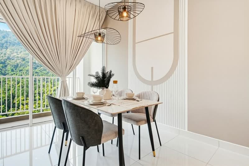 Condominium for Rent at Ferringhi Residence 2 - Wilson Goh - Dining Room - PropertyGuru.com.my