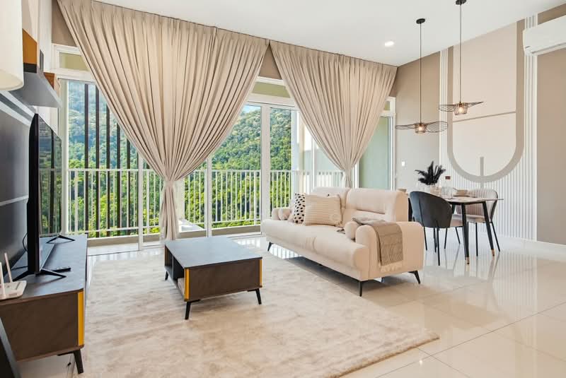 Condominium for Rent at Ferringhi Residence 2 - Wilson Goh - Living Room - PropertyGuru.com.my
