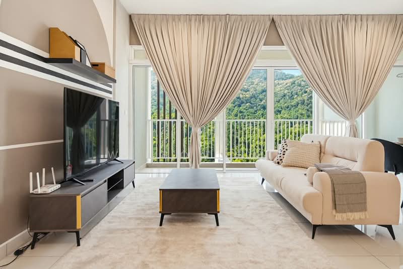 Condominium for Rent at Ferringhi Residence 2 - Wilson Goh - Living Room - PropertyGuru.com.my