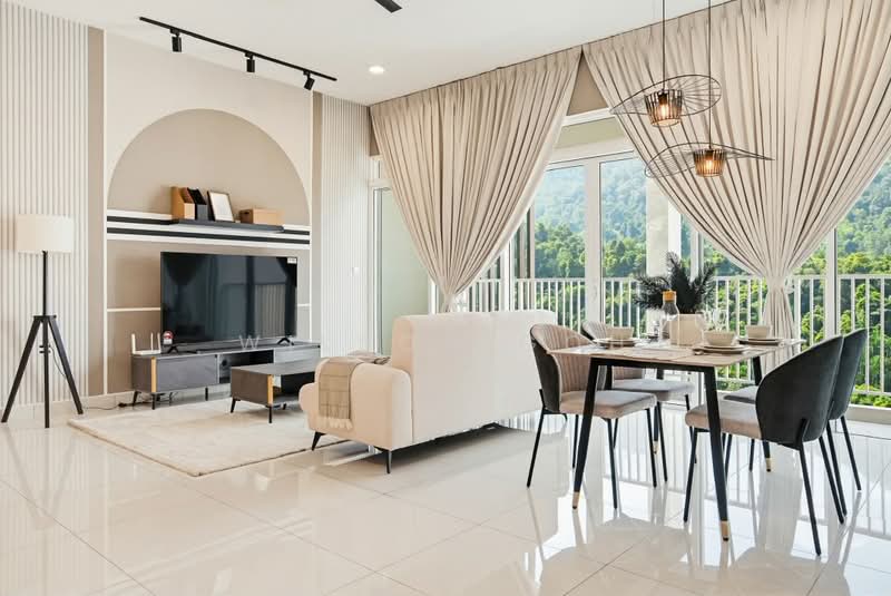 Condominium for Rent at Ferringhi Residence 2 - Wilson Goh - Living Room - PropertyGuru.com.my