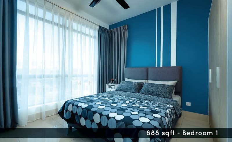 Servis Apartment untuk Dijual di One Residence - MH Wong - Bedroom - PropertyGuru.com.my