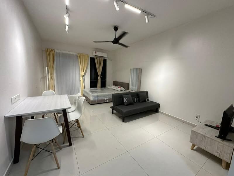 Service Residence for Sale at Country Garden Central Park - Louis Khow - Living Room - PropertyGuru.com.my