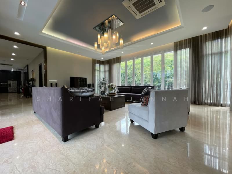Bungalow for Sale in Setia Eco Park (Setia Alam) - Sharifah Jannah - Living Room - PropertyGuru.com.my
