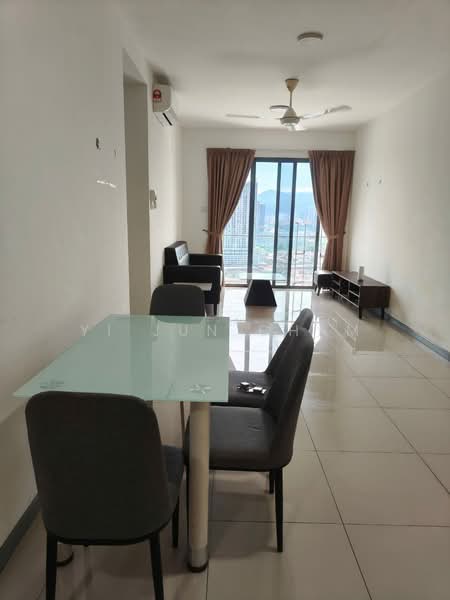 Servis Apartment untuk Disewa di United Point (Residensi Berpadu) - Yi Jun Cham - Living Room - PropertyGuru.com.my