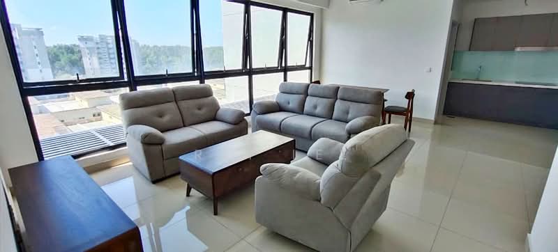 Service Residence for Rent at D'Sini Residences - Ray Lee - Living Room - PropertyGuru.com.my