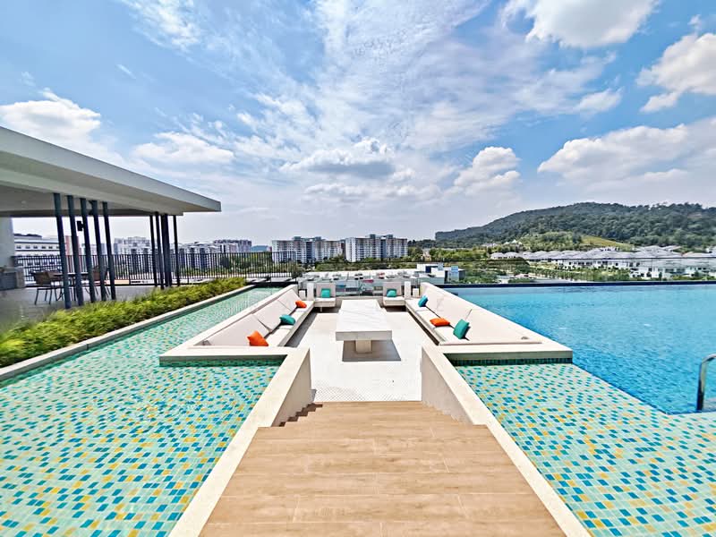 Service Residence for Rent at D'Sini Residences - Ray Lee - Pool - PropertyGuru.com.my