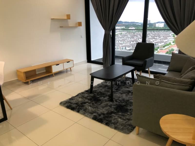 Servis Apartment untuk Disewa di Eco Nest @ Eco Botanic - Suk Teng Choong - Living Room - PropertyGuru.com.my