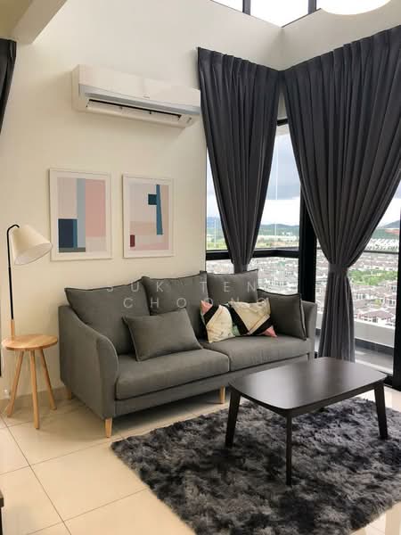 Servis Apartment untuk Disewa di Eco Nest @ Eco Botanic - Suk Teng Choong - Living Room - PropertyGuru.com.my