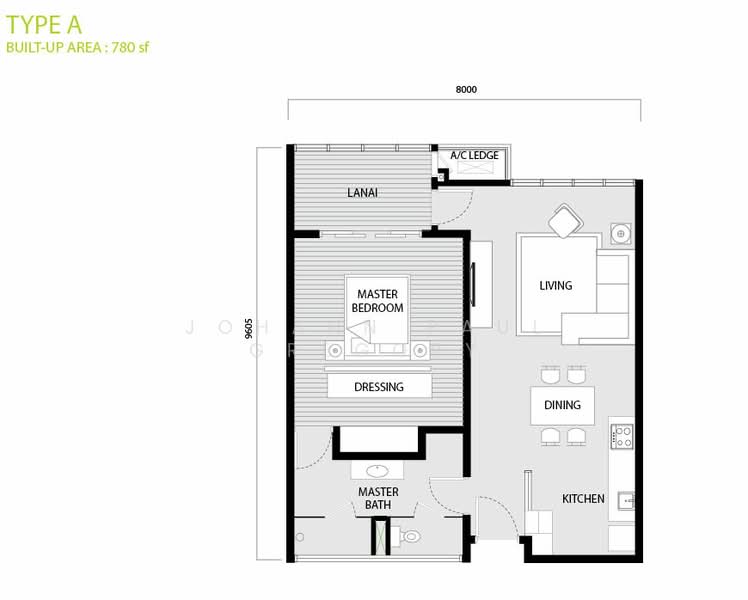 Servis Apartment untuk Dijual di Jaya One Residences - Johann Paul Gregory - PropertyGuru.com.my