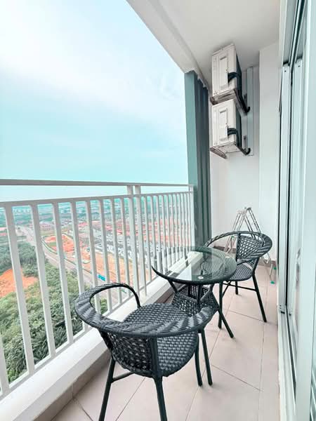 Service Residence for Rent at Centra Residences - Hong Charng Lee - Balcony - PropertyGuru.com.my