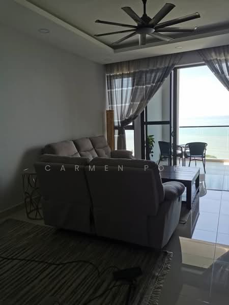 Condominium for Rent at The Marin at Ferringhi - Carmen Por - Living Room - PropertyGuru.com.my