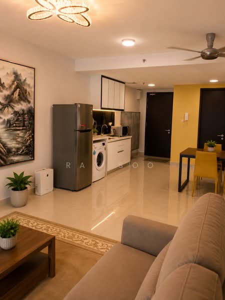 Service Residence for Rent at Trefoil - Ray Soo - Living Room - PropertyGuru.com.my