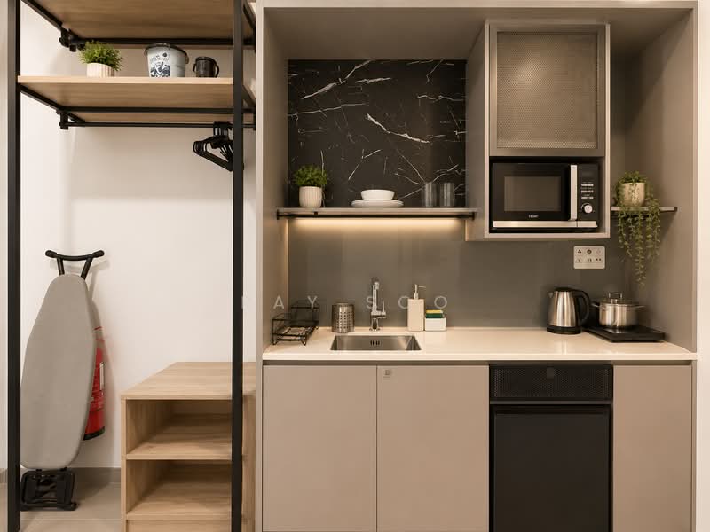 Service Residence for Rent at Mossaz @ Empire City - Ray Soo - Kitchen - PropertyGuru.com.my