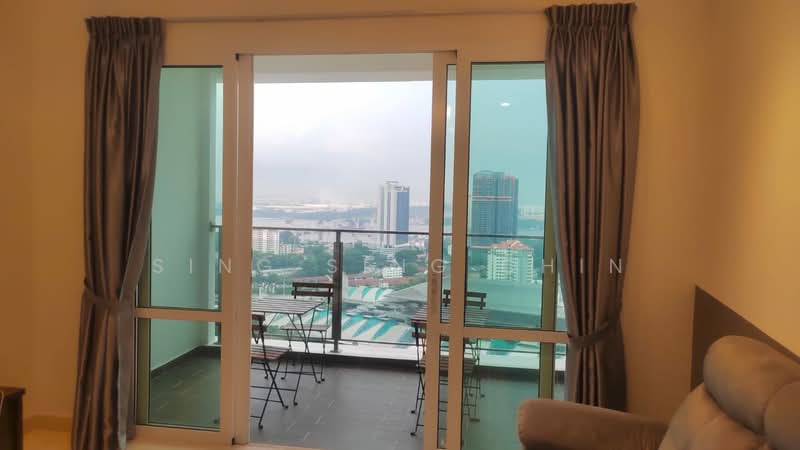 Servis Apartment untuk Disewa di TriTower Residence @ Johor Bahru Sentral - Sing Sing Chin - Balcony - PropertyGuru.com.my