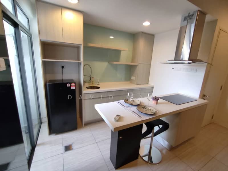Servis Apartment untuk Dijual di Eve Suite / NZX Square - David Yap - Kitchen - PropertyGuru.com.my