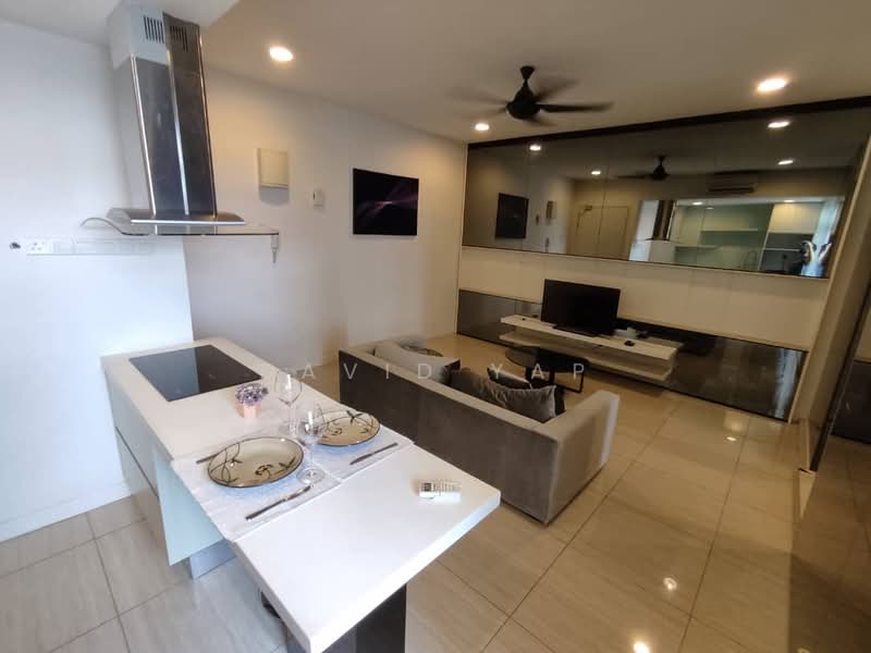 Servis Apartment untuk Dijual di Eve Suite / NZX Square - David Yap - Living Room - PropertyGuru.com.my