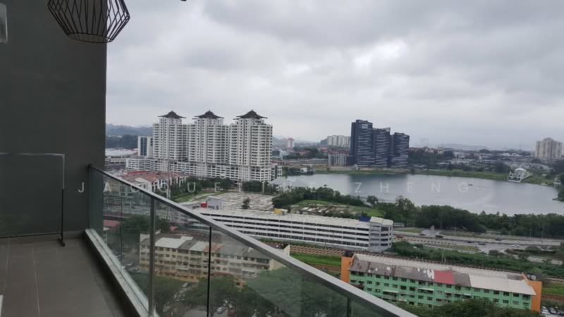 Service Residence for Rent at Univ 360 Place - Jacqueline Zheng - Balcony - PropertyGuru.com.my