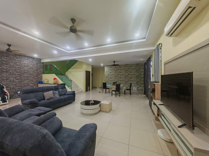 Rumah Berkembar untuk Dijual di Kempas Utama (Tebrau) - SASER TAN. - Living Room - PropertyGuru.com.my