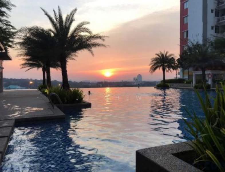 Service Residence for Sale at Main Place Residence - JJ Chew - Pool - PropertyGuru.com.my