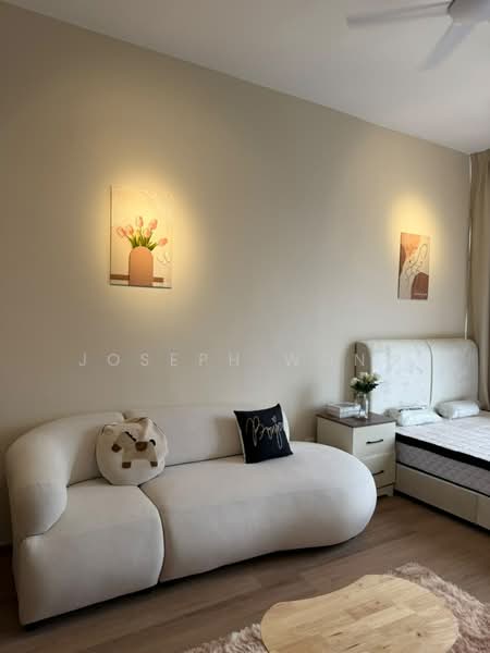 Service Residence for Rent at Armani Raja Uda - Joseph Wong - Living Room - PropertyGuru.com.my