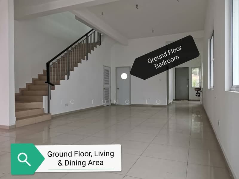 Rumah Teres 3 Tingkat untuk Dijual di Sunway Cassia (Batu Maung) - TC Tong Loh - Living Room - PropertyGuru.com.my