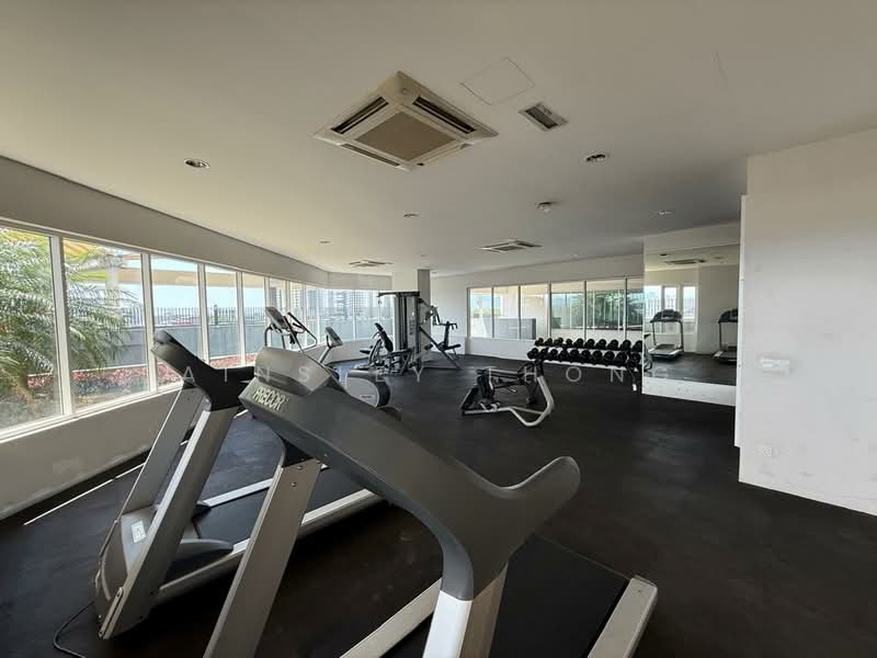 Servis Apartment untuk Disewa di The Octagon - Ainsley Thong - Gym - PropertyGuru.com.my