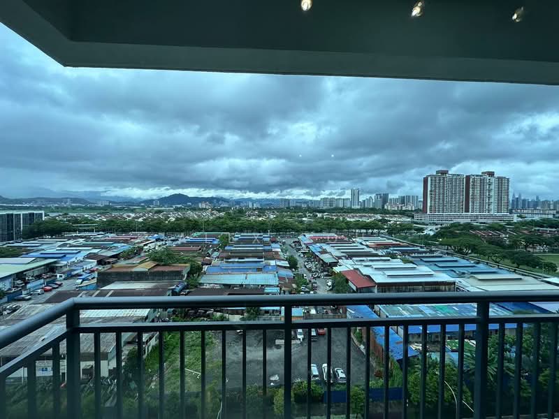 Service Residence for Rent at Baron Residence @ Lake City - Alex Goh - Balcony - PropertyGuru.com.my