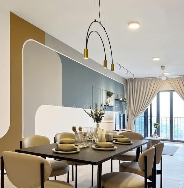 Servis Apartment untuk Disewa di Sky Meridien - Ryan Tee - Dining Room - PropertyGuru.com.my