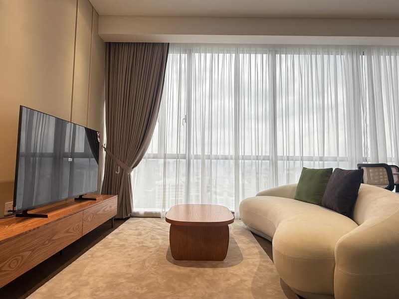 Servis Apartment untuk Disewa di SO Sofitel Kuala Lumpur Residences - John Yong - Living Room - PropertyGuru.com.my